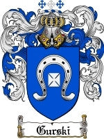 Gurski coat of arms family crest download