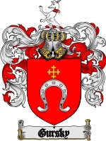 Gursky coat of arms family crest download