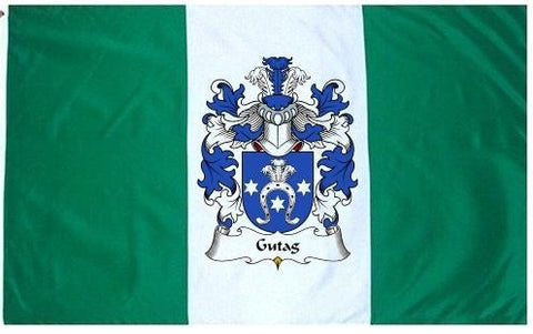 Gutag family crest coat of arms flag