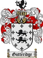 Gutteridge coat of arms family crest download