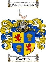 Guttrie coat of arms family crest download