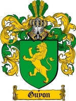 Guyon coat of arms family crest download