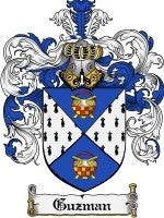 Guzman coat of arms family crest download
