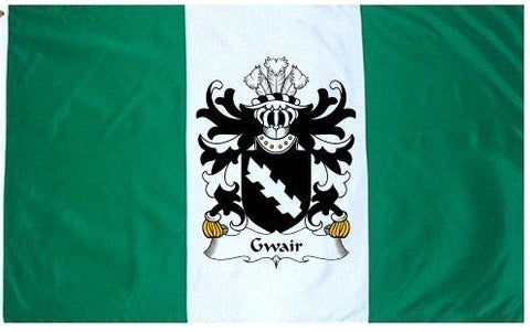 Gwair family crest coat of arms flag
