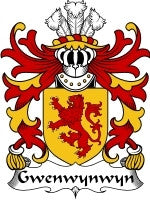 Gwenwynwyn coat of arms family crest download