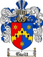 Gwilt coat of arms family crest download