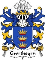 Gwrtheyrn coat of arms family crest download