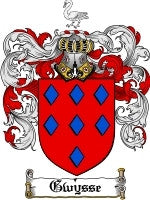 Gwysse coat of arms family crest download