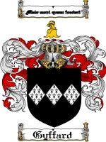 Gyffard coat of arms family crest download