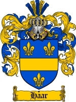 Haar coat of arms family crest download