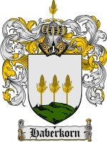 Haberkorn coat of arms family crest download