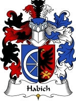 Habich coat of arms family crest download