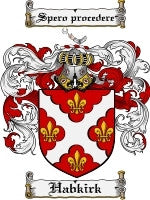 Habkirk coat of arms family crest download
