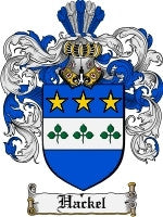 Hackel coat of arms family crest download