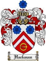 Hackman coat of arms family crest download