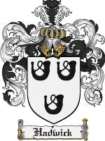 Hadwick coat of arms family crest download