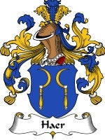 Haer coat of arms family crest download