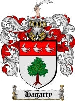 Hagarty coat of arms family crest download