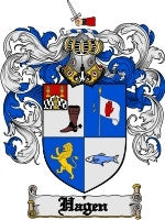Hagen coat of arms family crest download