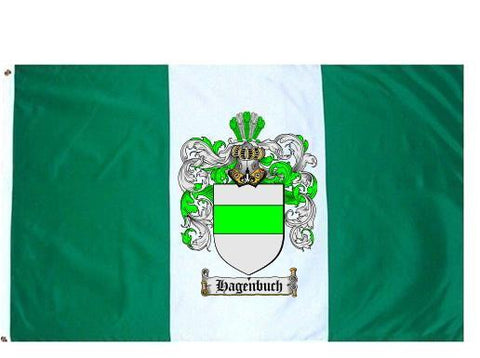 Hagenbuch family crest coat of arms flag