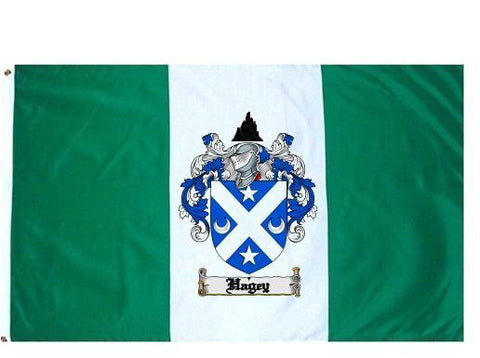 Hagey family crest coat of arms flag