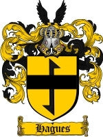 Hagues coat of arms family crest download