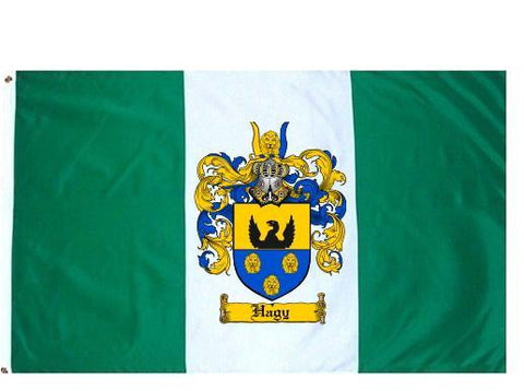 Hagy Hagy Coat of Arms Flag / Family Crest Flag – Family Crests / Coat of ...