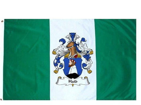 Haid family crest coat of arms flag