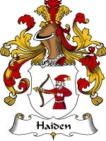 Haiden coat of arms family crest download