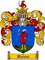 Haidul coat of arms family crest download