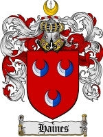 Haines coat of arms family crest download