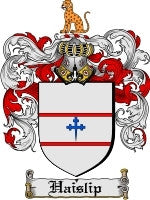 Haislip family crest coat of arms emailed to you within 24 hours ...