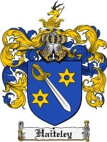 Haiteley coat of arms family crest download