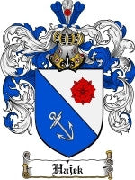 Hajek coat of arms family crest download