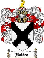 Halden coat of arms family crest download