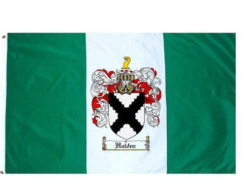 Halden family crest coat of arms flag