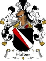 Halder coat of arms family crest download