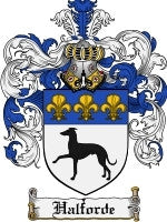 Halforde coat of arms family crest download