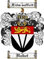 Halket coat of arms family crest download