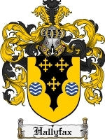 Hallyfax coat of arms family crest download