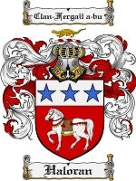 Haloran coat of arms family crest download