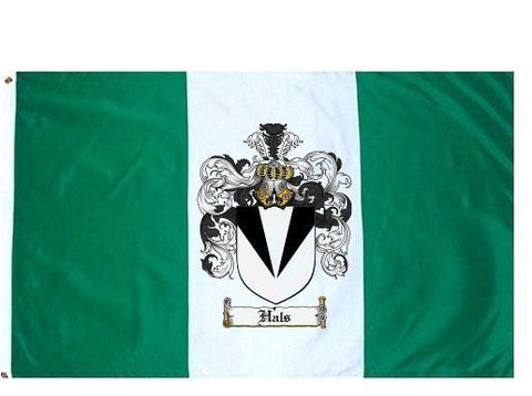 Hals family crest coat of arms flag