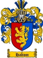 Haltom coat of arms family crest download