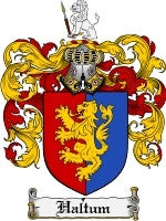 Haltum coat of arms family crest download