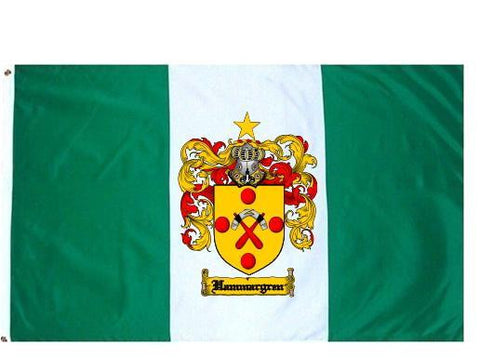 Hammargren family crest coat of arms flag