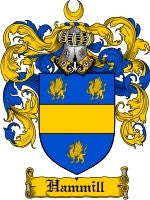 Hammill coat of arms family crest download