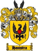 Hamstra coat of arms family crest download