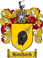 Hancharik coat of arms family crest download