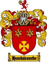 Handscombe coat of arms family crest download