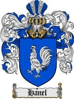Hanel coat of arms family crest download
